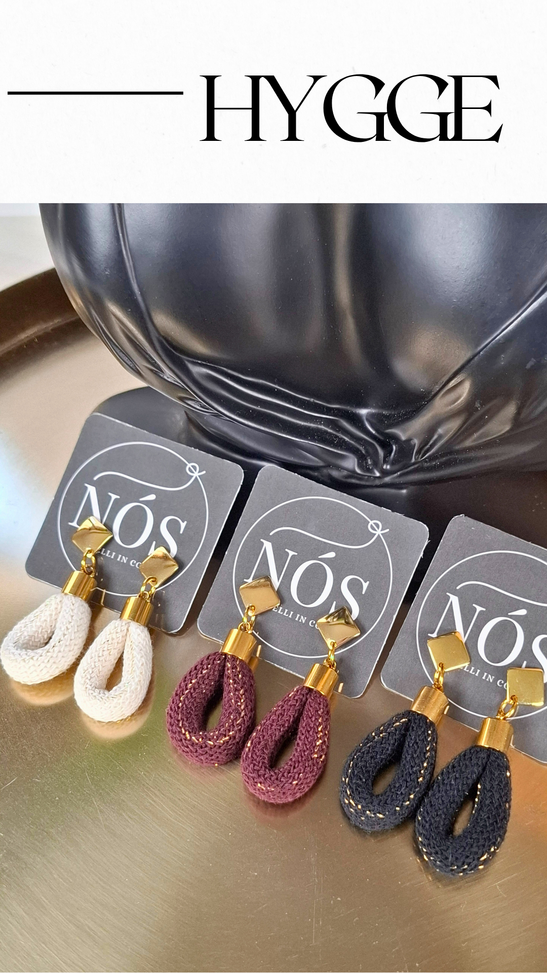 Orecchini Goccia golden L