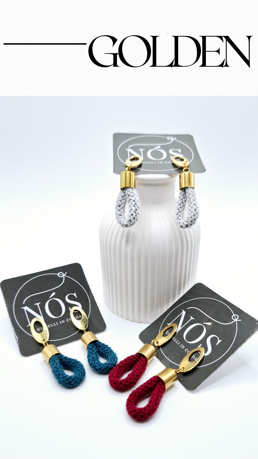 Orecchini Golden - Goccia