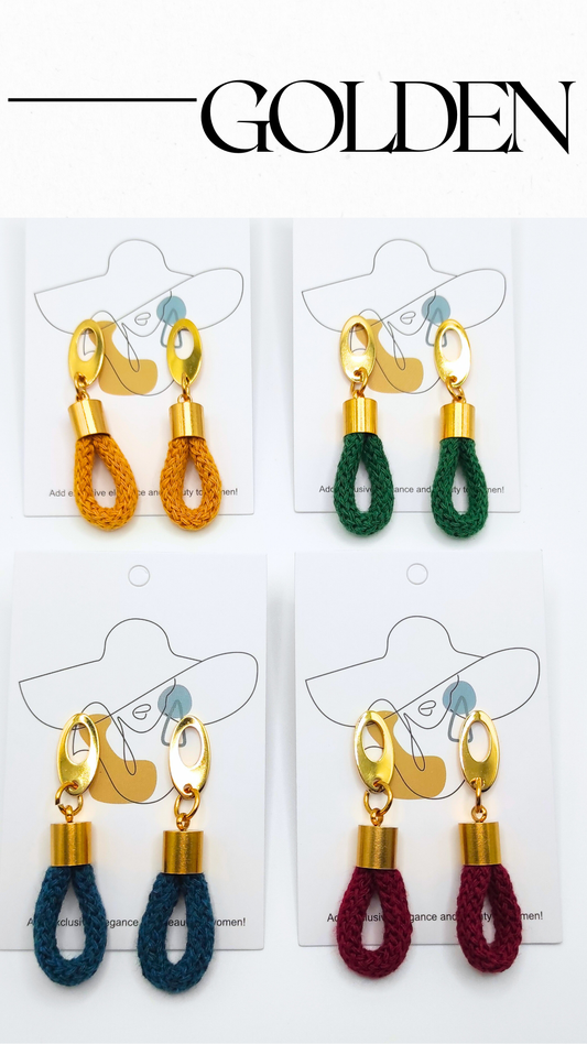 Orecchini Golden - Goccia