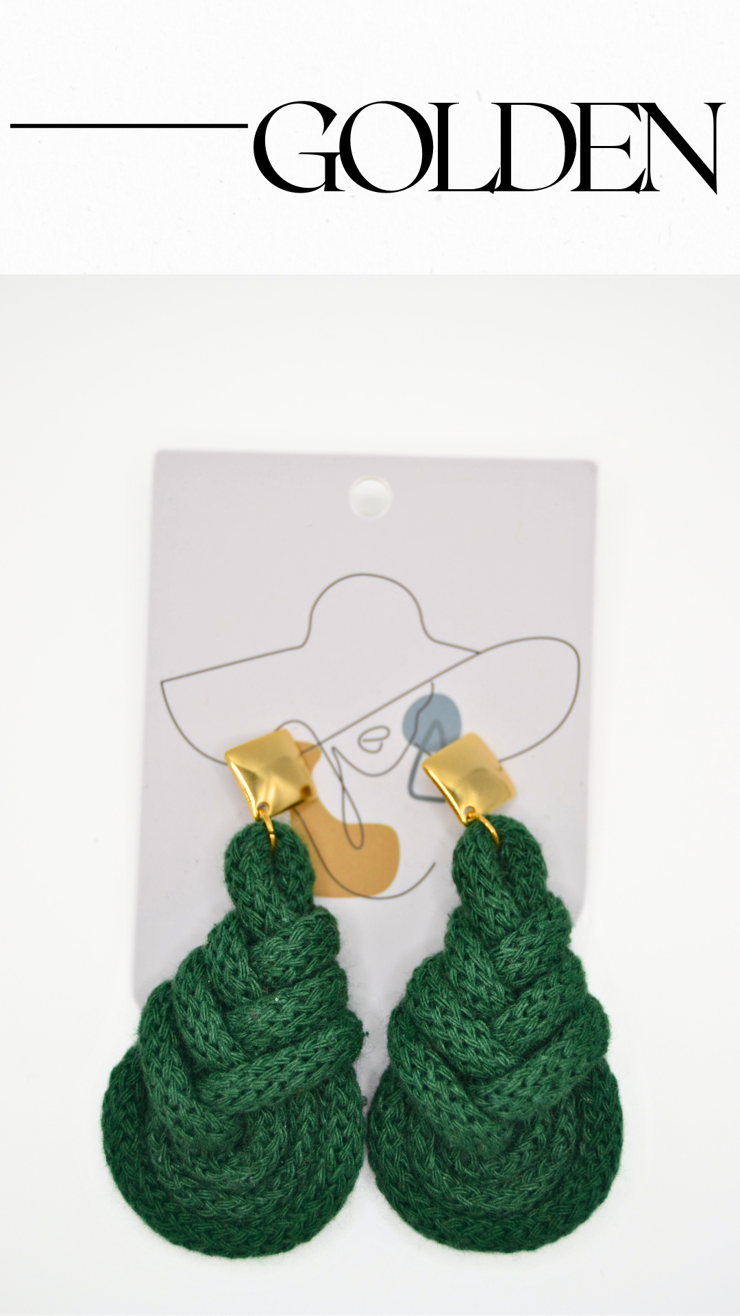 Orecchini Golden - Dafne