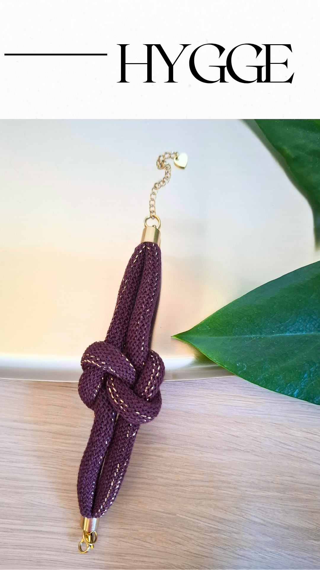 Bracciale abbraccio golden