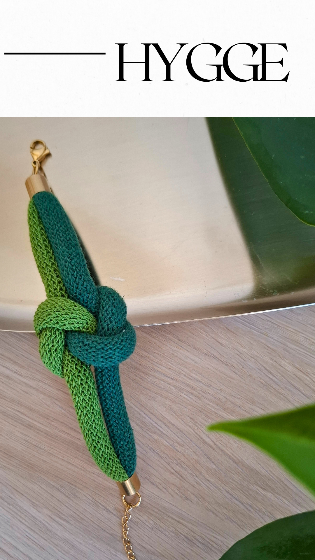 Bracciale abbraccio golden