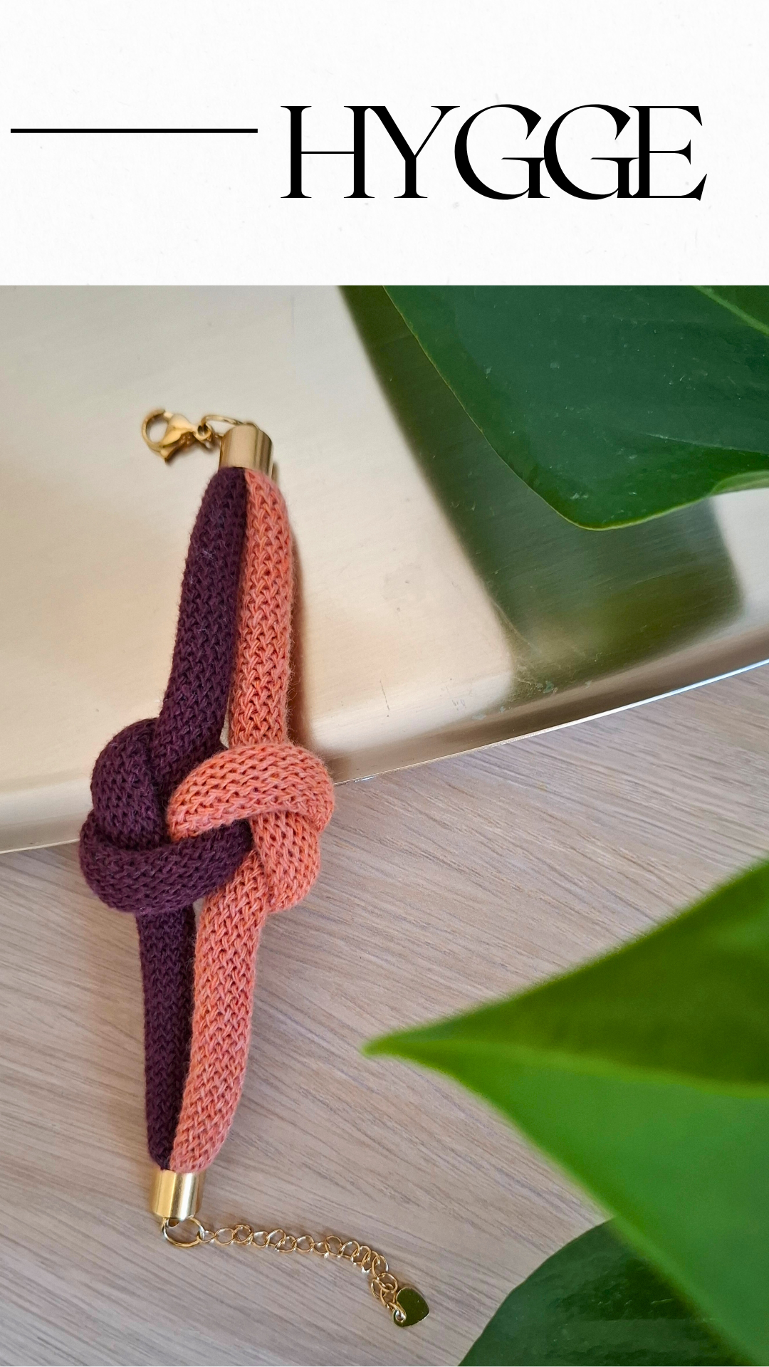 Bracciale abbraccio golden