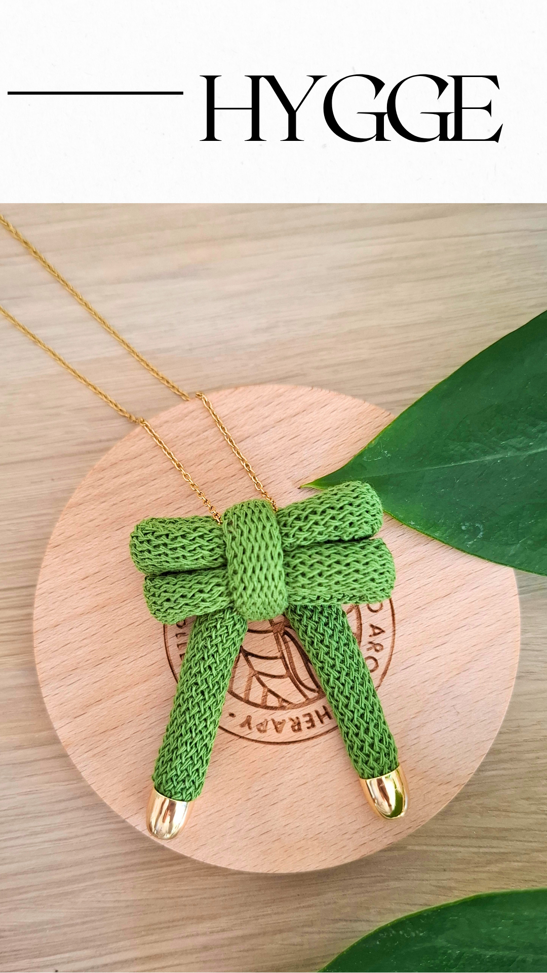 Collana Fiocco golden