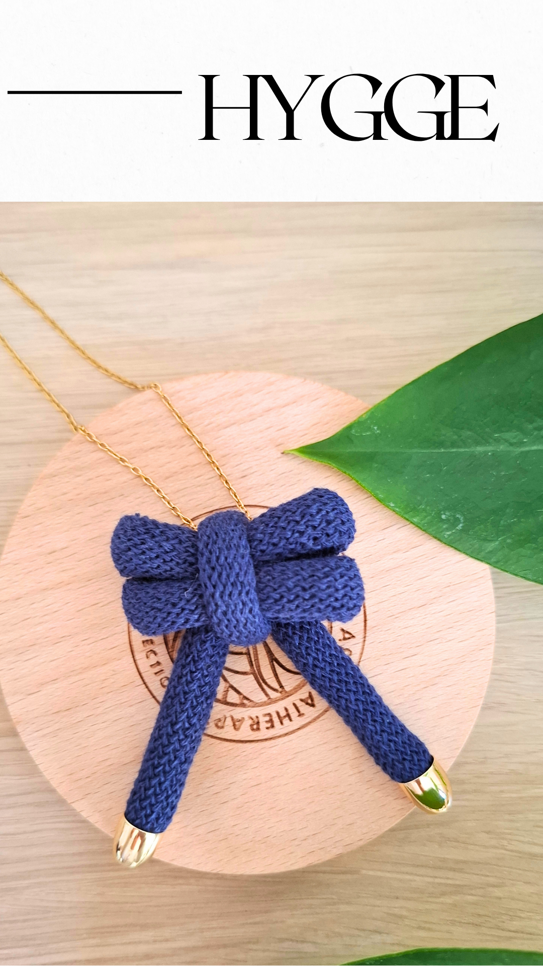 Collana Fiocco golden