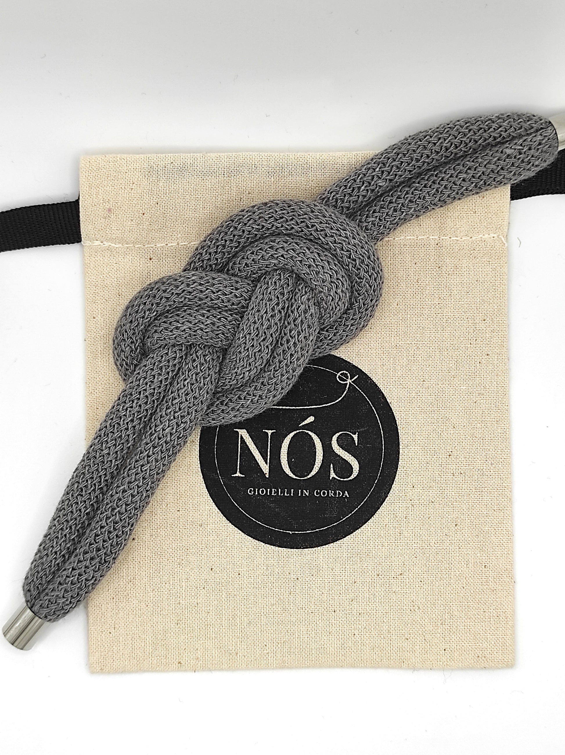 Bracciale Vittoria, color stone grey.