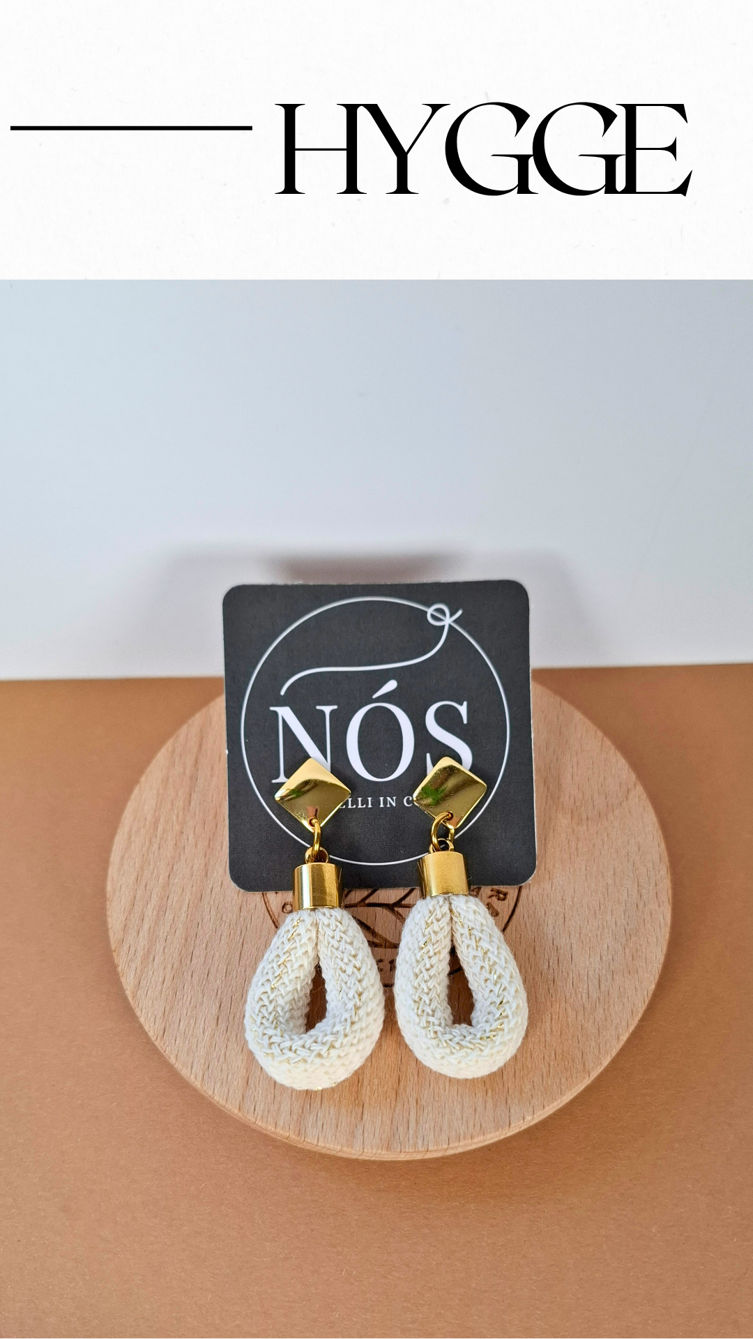 Orecchini Goccia golden L