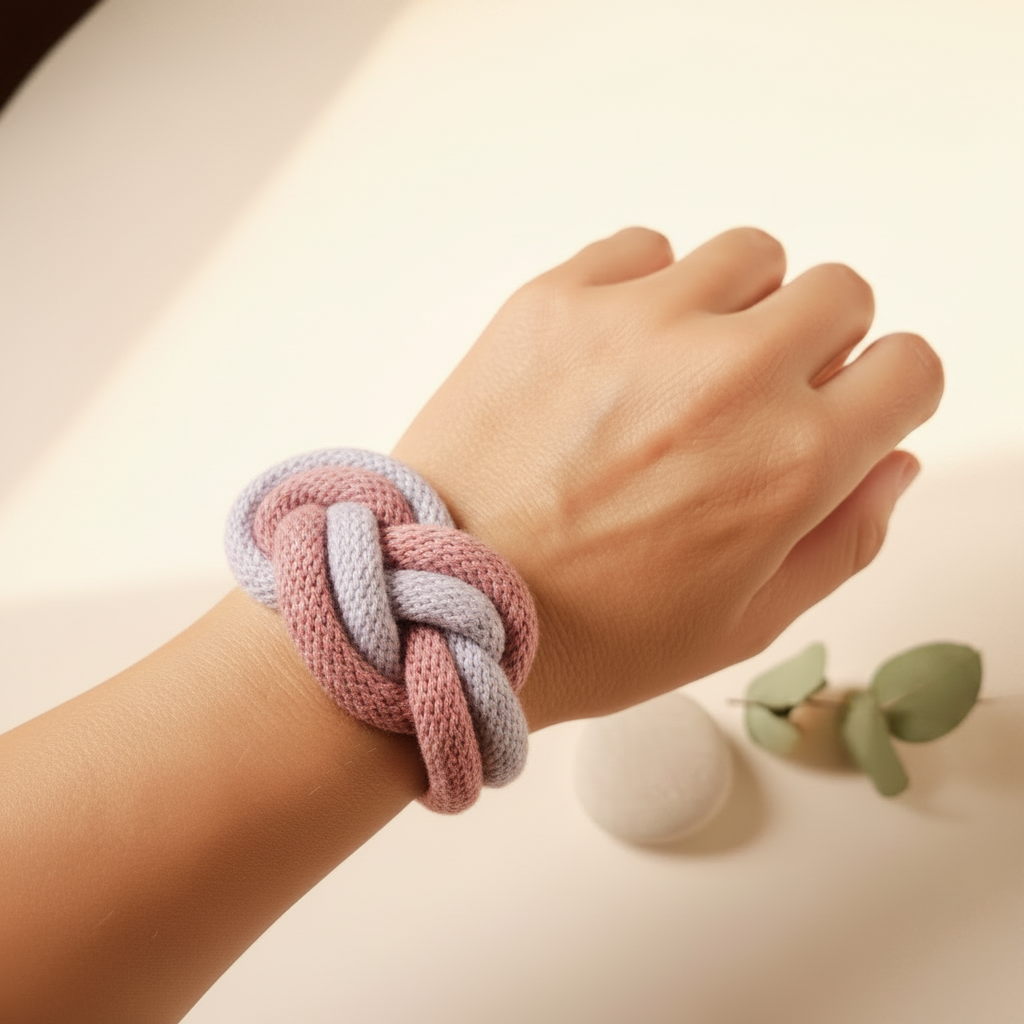Bracciale Pop rosa/lavanda - luce e saturazione migliorate