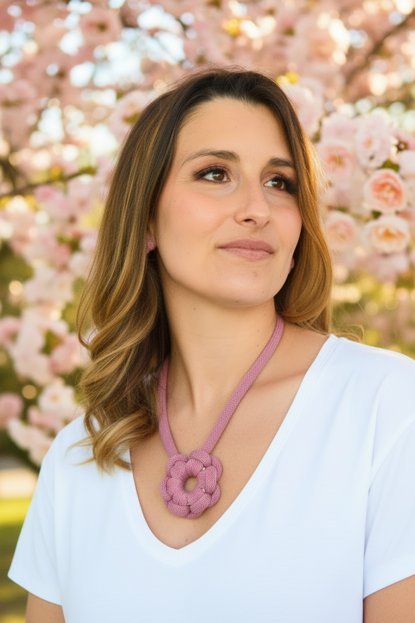 Collana Fiore - scollatura V