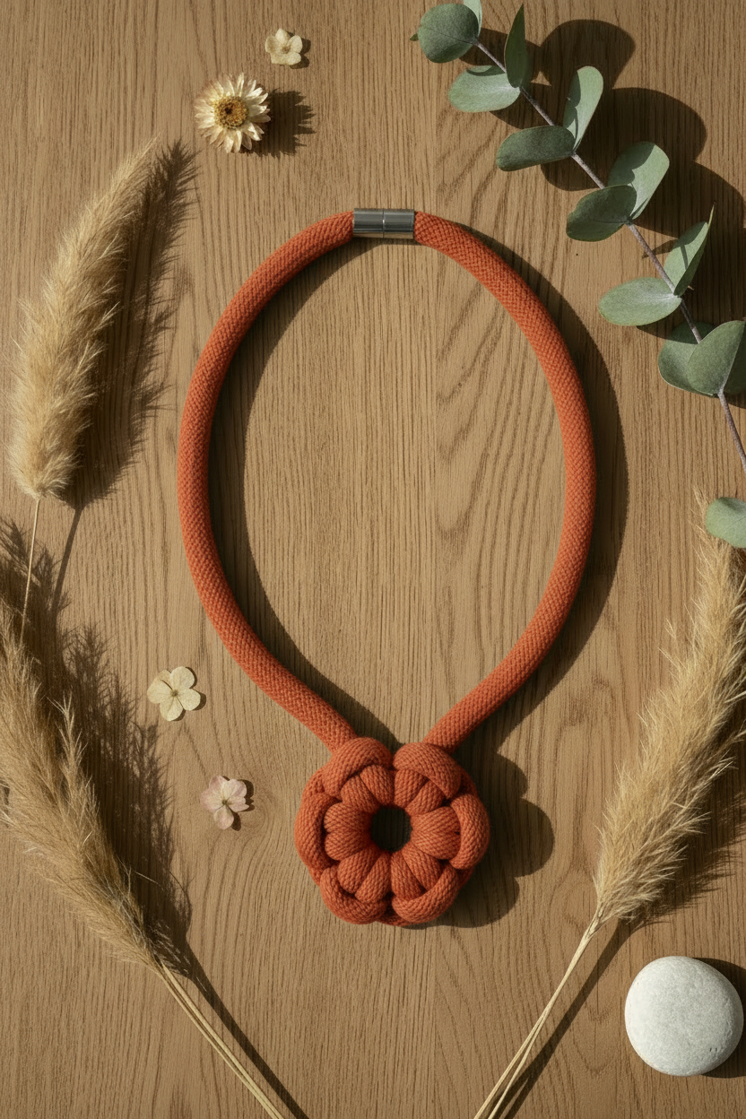 Collana Fiore – Terracotta